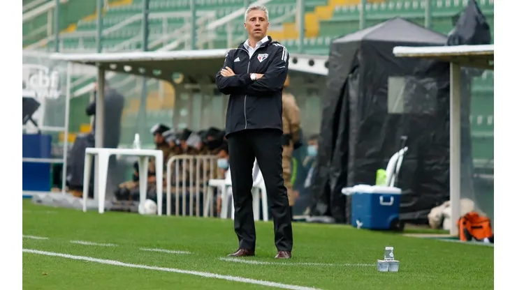 Após reunião, diretoria do São Paulo define futuro de Crespo. (Foto: Dinho Zanotto/AGIF)