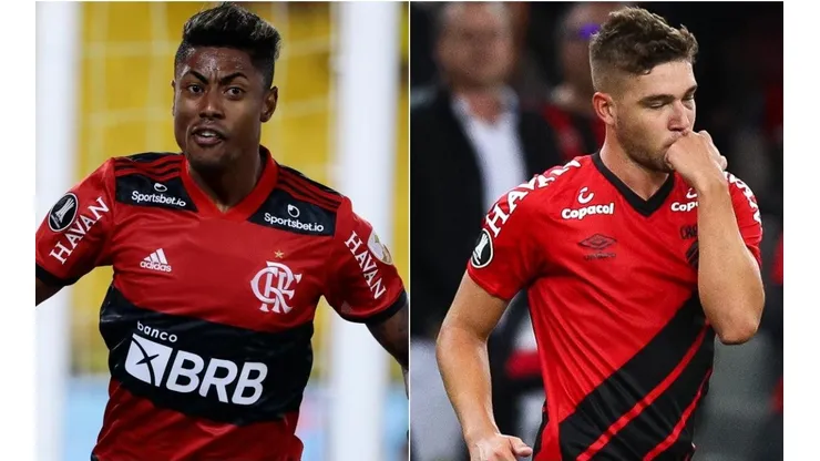 Flamengo e Athletico se enfrentam neste domingo (Foto: Getty Images)