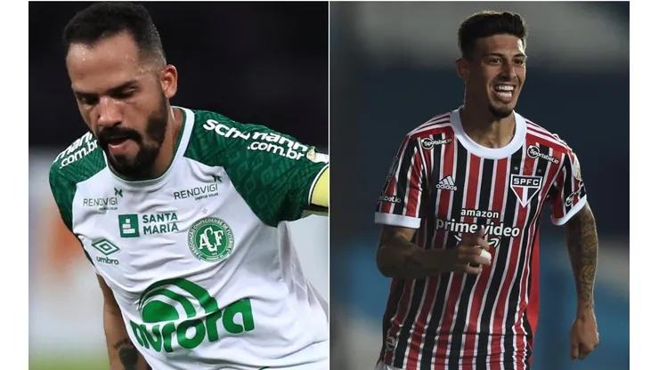Chapecoense e São Paulo se enfrentam neste domingo (Foto: Getty Images)