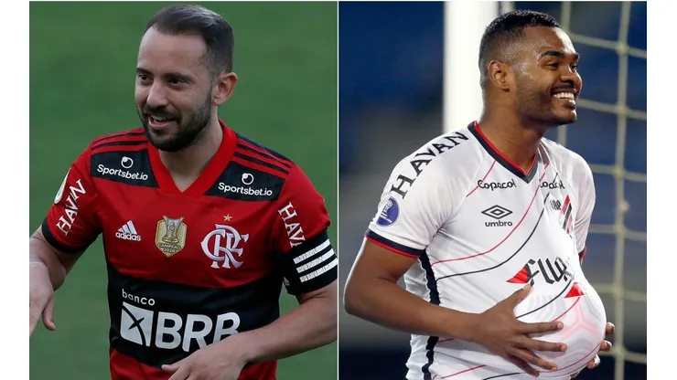 Flamengo e Athletico se enfrentam neste domingo (Foto: Getty Images)