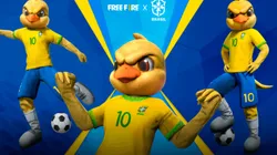 Free Fire recebe skins oficiais da Seleção Brasileira de Futebol
