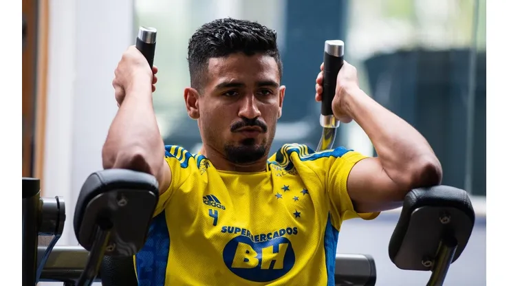 Ramon: cobrou atenção dos companheiros (Foto: Bruno Haddad/Cruzeiro/Divulgação)