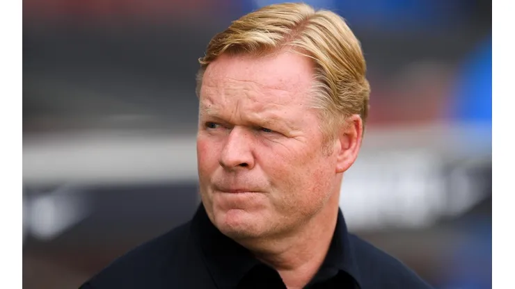Koeman: pressionado (Foto: David Ramos/Getty Images/Espanha)