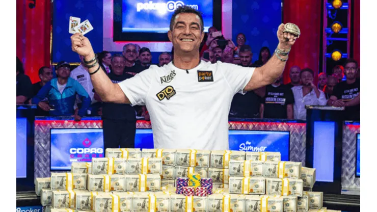 Hossein Ensan venceu o Main Event da WSOP 2019 (Foto: PokerNews)