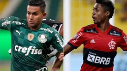 Dudu e Bruno Henrique foram decisivos nas semifinais da Libertadores (Foto: Getty Images)