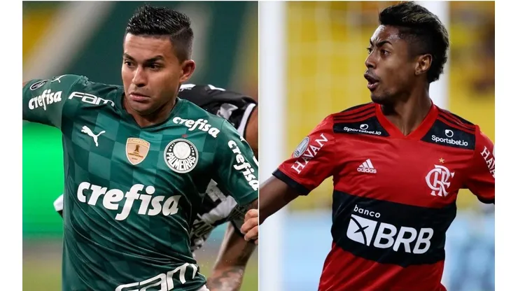 Dudu e Bruno Henrique foram decisivos nas semifinais da Libertadores (Foto: Getty Images)