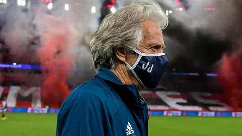 Jorge Jesus diz que vai torcer pelo Flamengo na Libertadores (Foto: Thiago Ribeiro/AGIF)