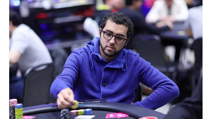 Rafael Moraes em ação durante etapa do BSOP (Foto: Carlos Monti/Divulgação BSOP)