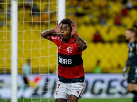 "Sou iluminado", destaque da decisão, Bruno Henrique avalia desempenho contra o Barcelona