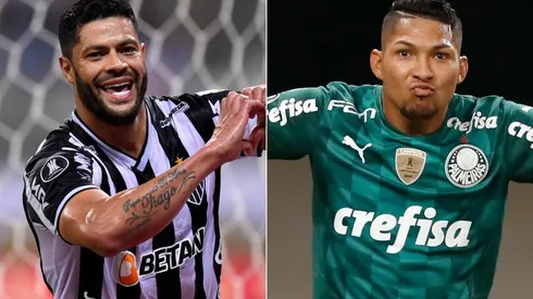 Atlético-MG e Palmeiras se enfrentam nesta terça-feira (Foto: Getty Images)
