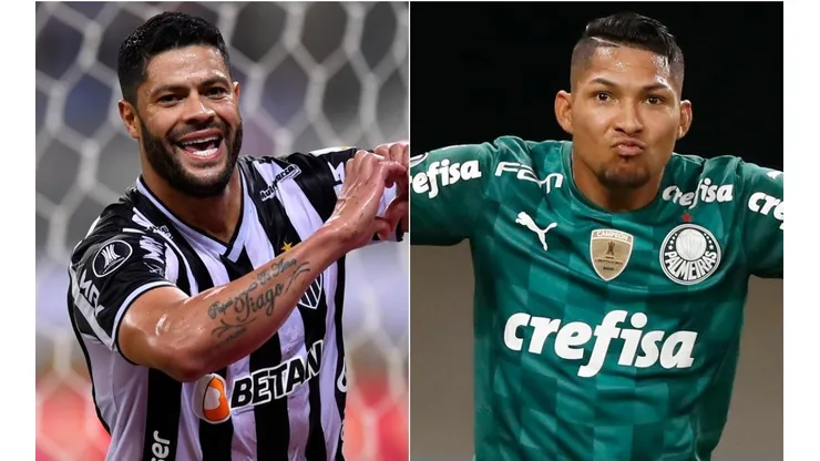 Atlético-MG e Palmeiras se enfrentam nesta terça-feira (Foto: Getty Images)