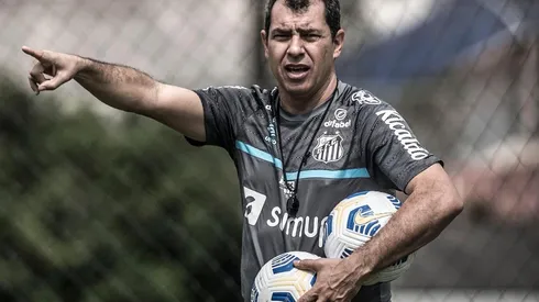 Carille: pode mexer no time titular (Foto: Ivan Storti/Santos FC/Divulgação)