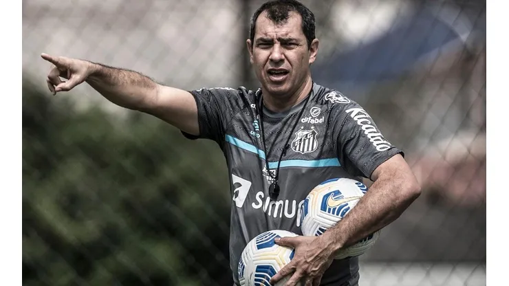 Carille: pode mexer no time titular (Foto: Ivan Storti/Santos FC/Divulgação)