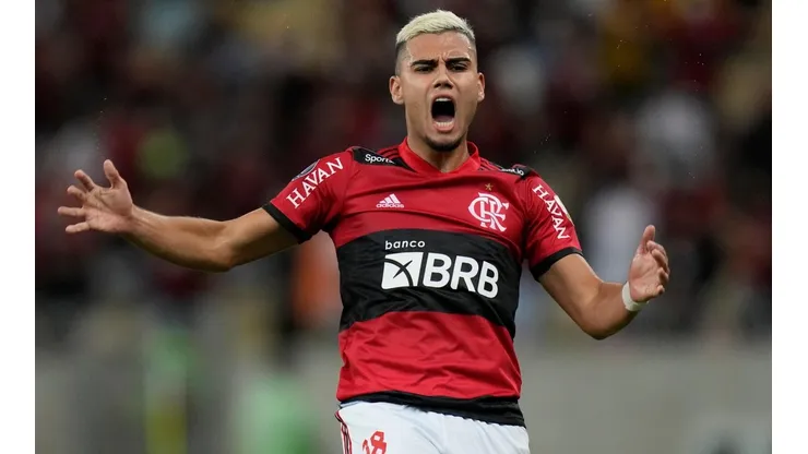 Andreas Pereira, em campo contra o Barcelona de Guayaquil (Foto: Getty Images)