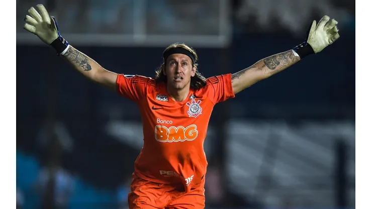 Cássio, em campo com a camisa do Corinthians (Foto: Getty Images)