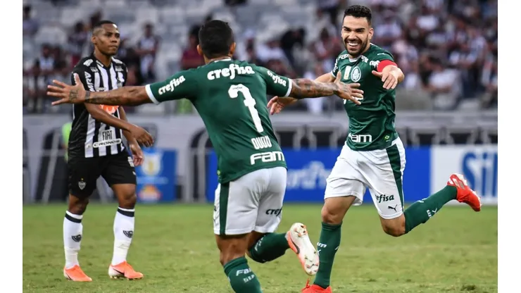 Última vitória do Palmeiras sobre o Galo no Mineirão aconteceu em maio de 2019 (Foto: Thomás Santos/AGIF)