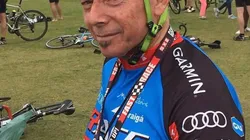 Na foto, o ciclista Fredy Tejada (Foto: Reprodução)