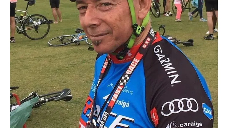 Na foto, o ciclista Fredy Tejada (Foto: Reprodução)