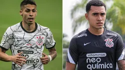 Gabriel Pereira e Du Queiroz: jovens se destacam no clássico e ganham espaço aos poucos com Sylvinho (Twitter/Reprodução)