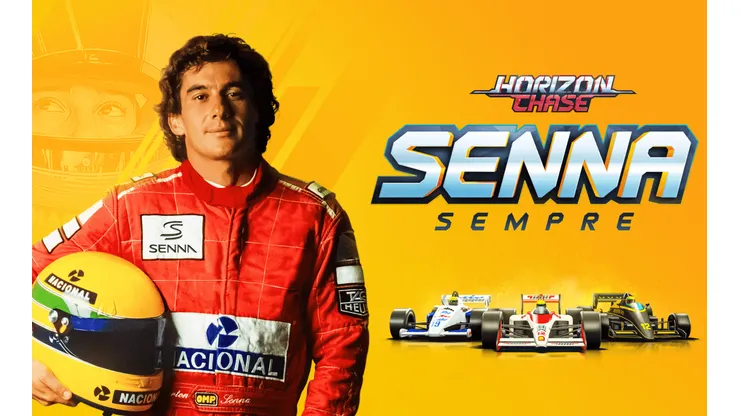 Horizon Chase revela nova expansão "Senna Sempre", inspirada na carreira de Ayrton Senna
