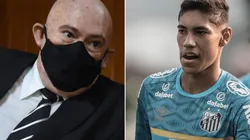 Rueda e Balieiro: Santos tem renovação automática engatilhada (Fotos: Ivan Storti/Santos FC/Divulgação)