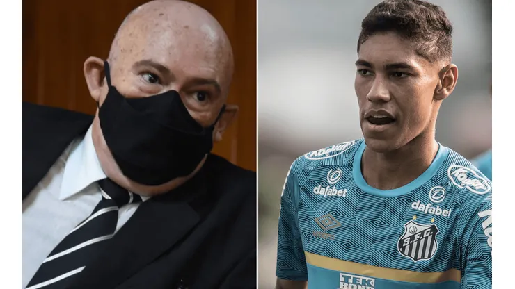 Rueda e Balieiro: Santos tem renovação automática engatilhada (Fotos: Ivan Storti/Santos FC/Divulgação)