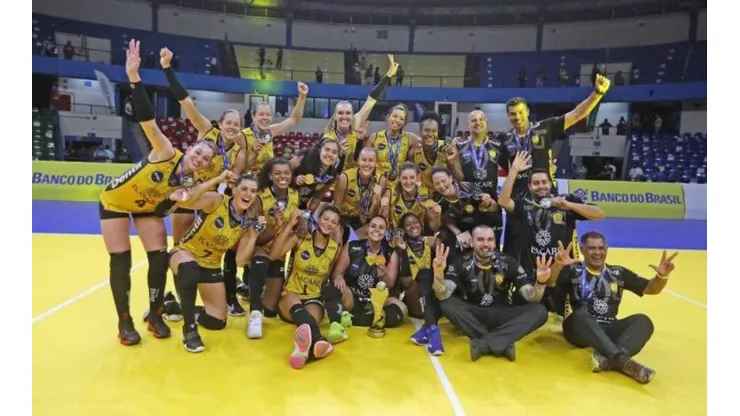 Dentil/Praia Clube é o atual campeão da Supercopa. (Foto: Divulgação CBV)
