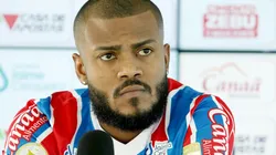 Cirino: apresentado oficialmente (Foto: Felipe Oliveira / EC Bahia / Divulgação)