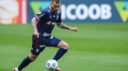 Lucas Lima: quer atenção contra o Sport (Foto: Pedro H. Tesch/AGIF)