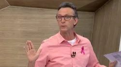 Neto chama Abel de covarde após empate do Palmeiras em casa com o Atlético-MG. (Foto: