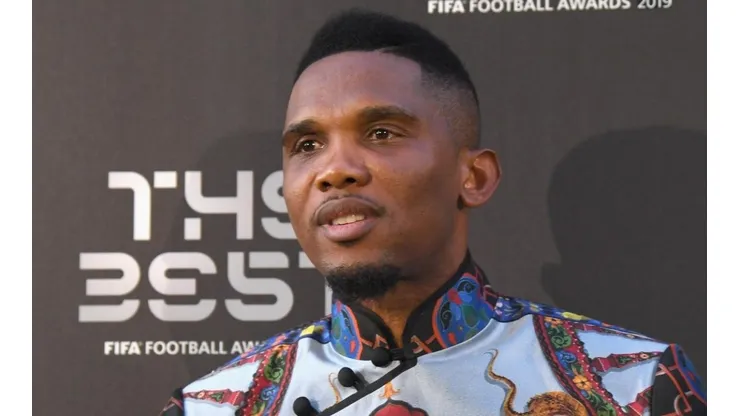 Samuel Eto'o atende ao FIFA's The Best (Getty Images)