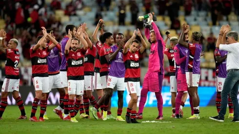 Melhores momentos da vitória do Flamengo por 2 x 0 sobre o Barcelona-EQU. (Foto: Getty Images)