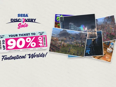 Promoção SEGA Discovery Sale traz até 90% de desconto nos jogos para Steam