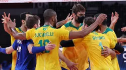 O time brasileiro masculino, durante as Olimpíadas de Tóquio. (Foto: Getty Images)