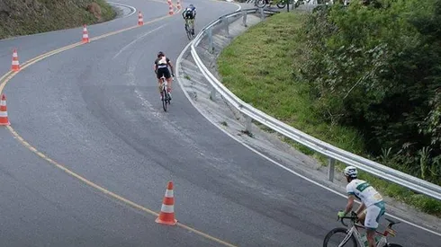 Registro de trecho da prova disputada em Cunha. (Foto: Reprodução Instagram L'Étape Brasil)