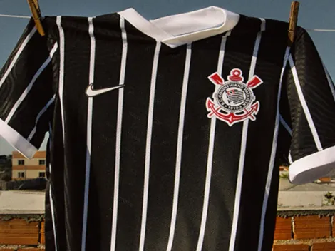 Fotos da nova terceira camisa do Corinthians são vazadas antes do lançamento; confira