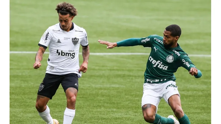 Palmeiras e Atlético-MG se enfrentam nesta noite, pela Copa Libertadores (Foto: Getty Images)