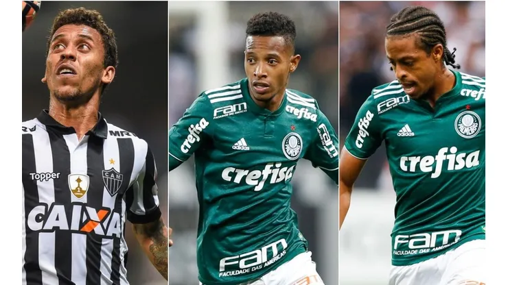 Marcos Rocha, Tchê Tchê e Keno já estiveram do outro lado (Foto: Getty Images)