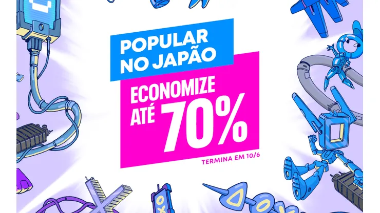 PlayStation faz promoção "Popular no Japão" com descontos de até 85% para jogos de PS4 e PS5