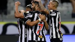 Jogadores do Atlético-MG comemoram gol pela Copa Libertadores (Foto: Getty Images)