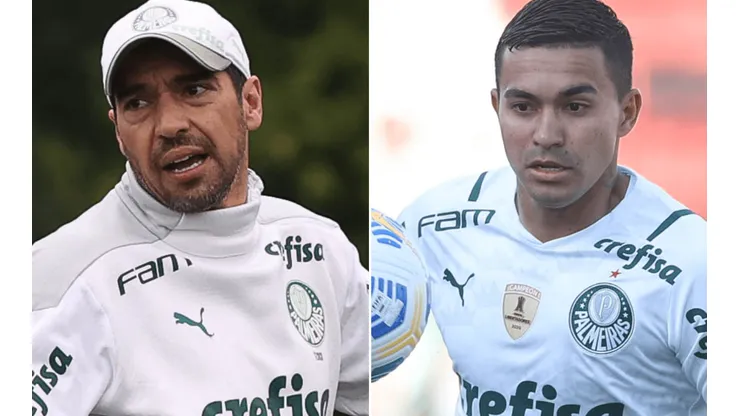 O treinador minimizou a irritação do atacante (Fotos: Cesar Greco/Palmeiras/Divulgação)