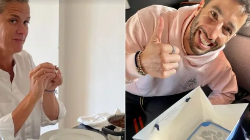 Mariana Becker enviou brigadeiros ao piloto Daniel Ricciardo