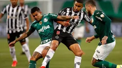 Torcida organizada do Palmeiras critica atuação contra o Atlético-MG pela Libertadores. (Foto: