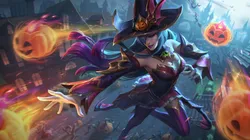 Skin da Syndra Feiticeira