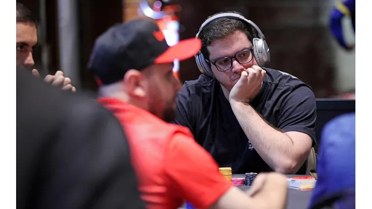 Brunno Botteon em ação durante etapa do BSOP (Foto: Divulgação BSOP)