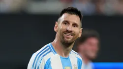Messi em partida da Copa América 2024 entre Argentina x Canadá (Foto: Elsa/Getty Images)