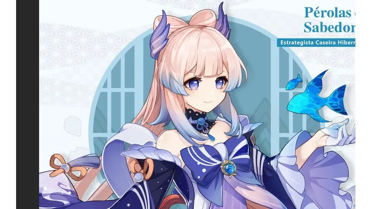 Genshin Impact: nova personagem Sangonomiya Kokomi recebe trailer de gameplay