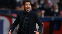 Diego Simeone durante jogo da Champions League contra o Porto (Getty Images)