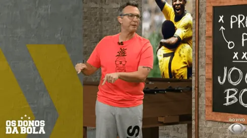 Neto, ex-jogador e atual comentarista da Bandeirantes (Foto: Reprodução/Twitter)