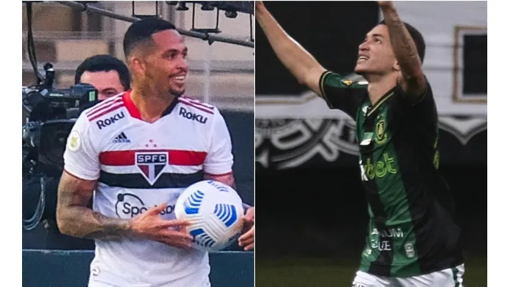 São Paulo x América-MG: data, hora e canal desse duelo do Brasileirão. (Foto: Marcello Zambrana/Ettore Chiereguini/AGIF)